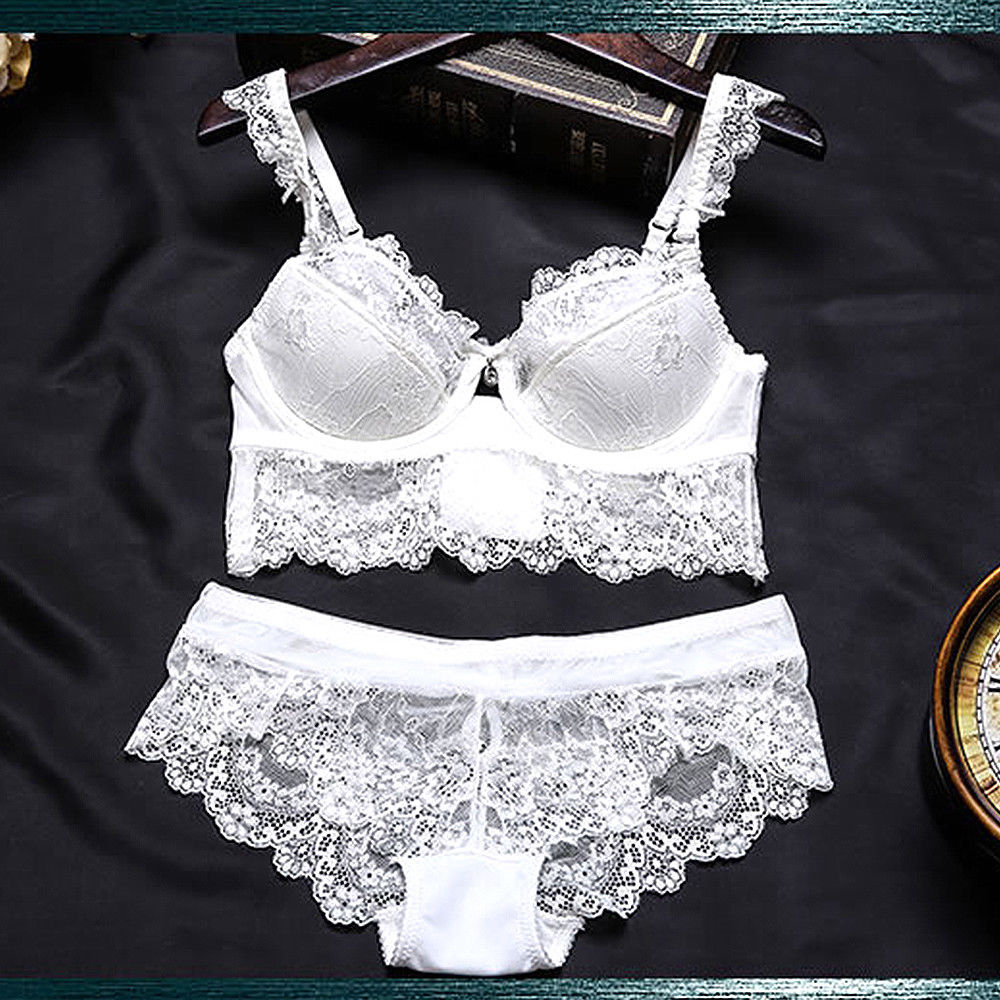 Ultra thin Lace Bra & Panty Set Plus Size Women – MKWplussize and More