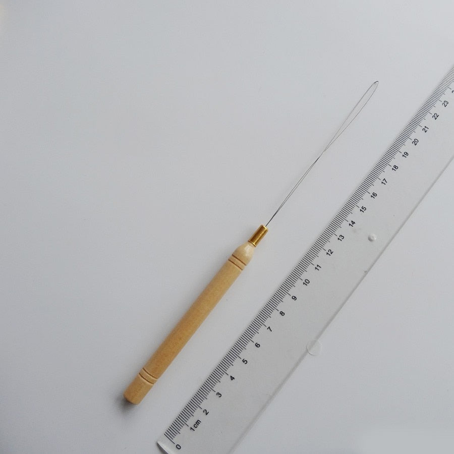 2 Pc Micro Rings Loop Threader Pulling Needle