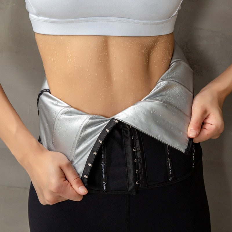 2XL Sweat Sauna Waist Trainer Slimming Belt Plus Size Women