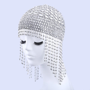 Cleopatra Beaded Head Cap