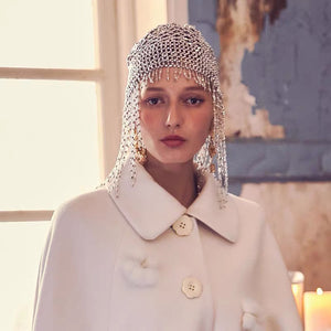 Cleopatra Beaded Head Cap