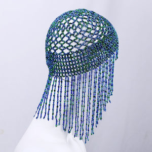 Cleopatra Beaded Head Cap