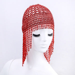 Cleopatra Beaded Head Cap